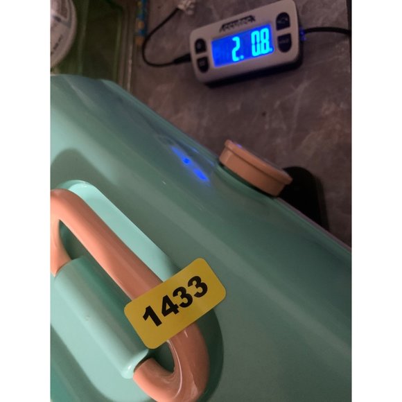 Caboodles Pastel Models 5626 mold 4508 Made in the USA, Retro Travel Make-up Cas - Picture 14 of 14